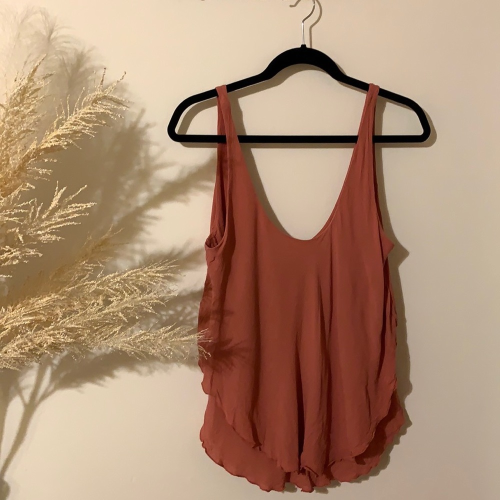 Free People Ruffle Camisole L